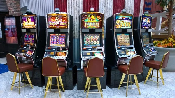 Live casino dealer table with multiple camera angles and gaming chips
